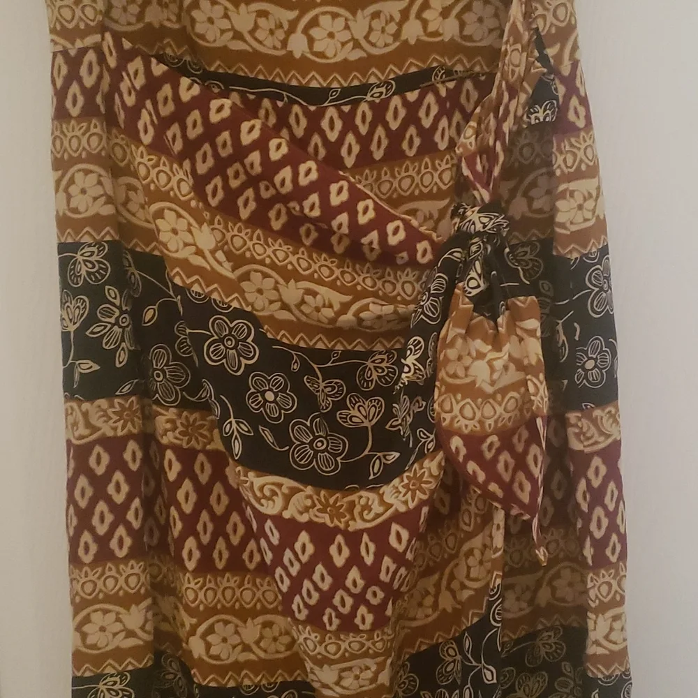 Vntg Spenser Jeremy 100% silk dress - Picture 6 of 11